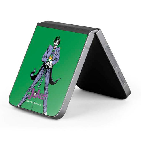 DC Comics The Joker Classic Art Pose Galaxy Z Flip6 Skin